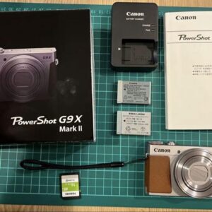 Canon PowerShot G9 X Mark II Silver Compact Digital Camera