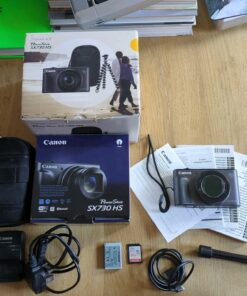 Canon Powershot SX730 HS 20.3MP Camera Good Condition Travel Kit And 32GB Card