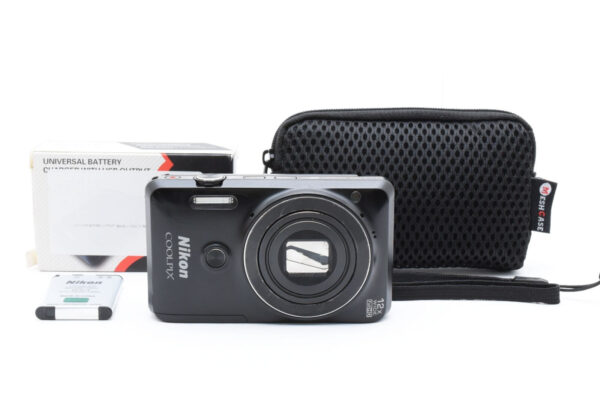 Nikon Coolpix S6900 Black 16.0MP Compact Digital Camera From Japan [Excellent-]