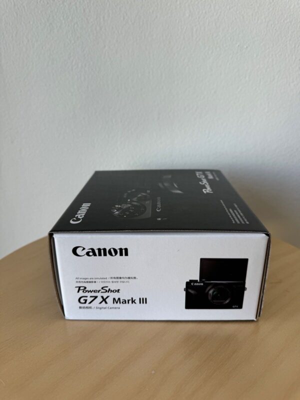NEW Canon PowerShot G7X Mark III Digital Camera Vlogging Silver - Image 4