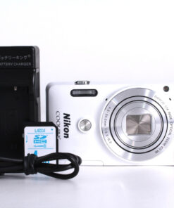 [Near Mint] Nikon COOLPIX S6900 white 16.0MP 12x Optical Zoom Digital Camera