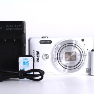 [Near Mint] Nikon COOLPIX S6900 white 16.0MP 12x Optical Zoom Digital Camera