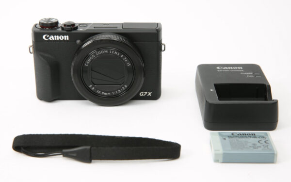 Canon PowerShot G7 X Mark III 20.2MP Compact Digital Camera (Black) 4.2x Zoom