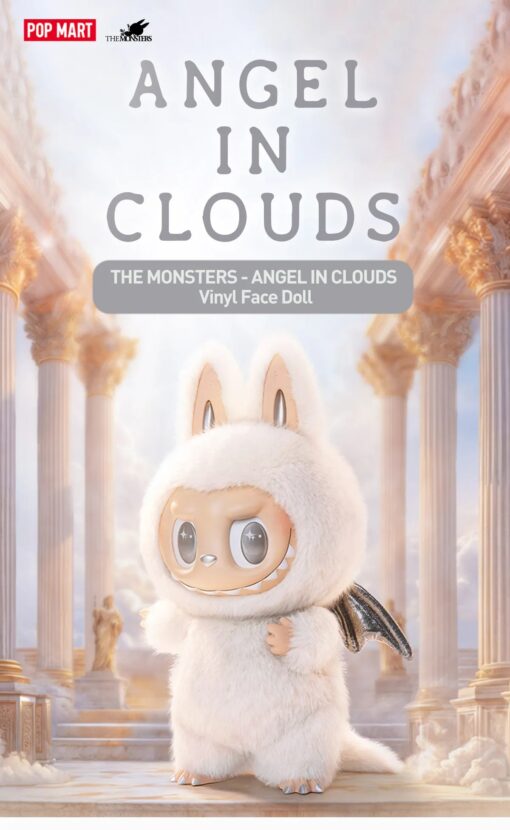 100% AUTHENTIC Pop Mart Zimomo Angels In Clouds Vinyl Plush Doll Limited Edition - Image 3