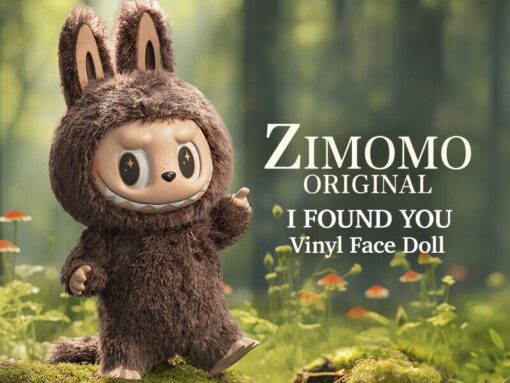 pop mart zimomo the monsters i found you original vinyl figure labubu